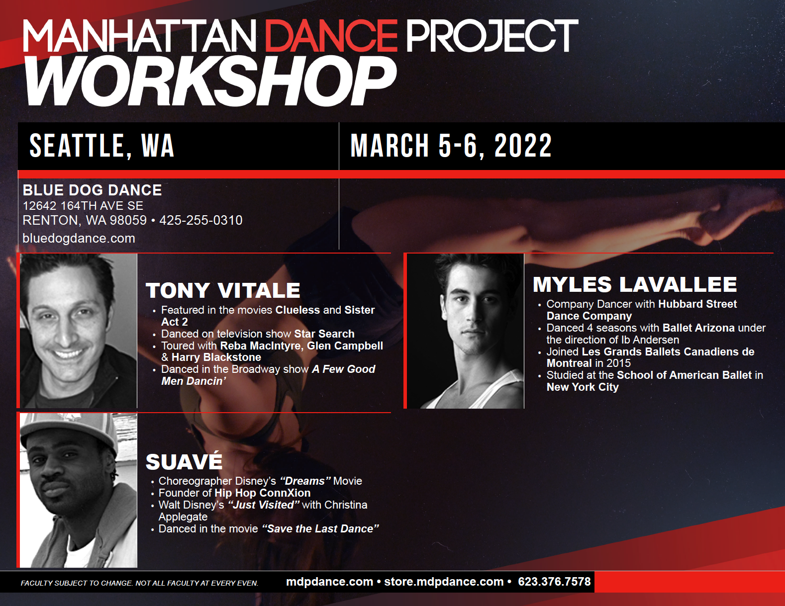 Manhattan Dance Project Workshop