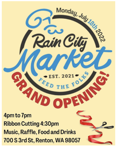 Rain City Market Poster